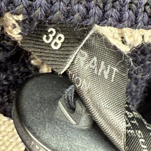 ISABEL MARANT Runway "Hatfield" Stripe Wool Sweater Navy 2025 Misty Copeland - Picture 6 of 9